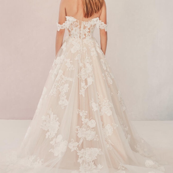 A-line Wedding Dress, Madison James (MJ Maebry) - Picture 6 of 8